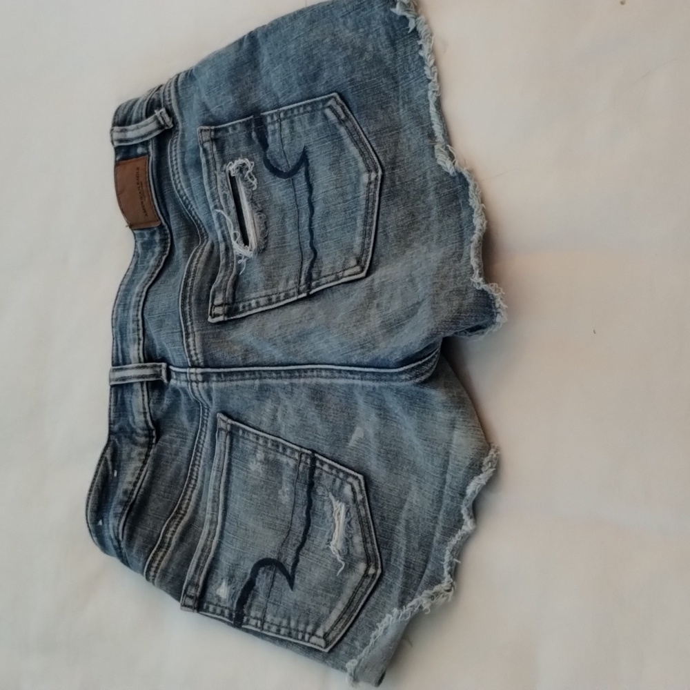 American eagle size 4 next level stretch jean shorts - Picture 2 of 5